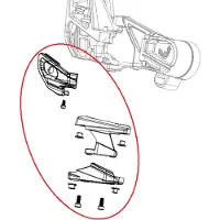 Sram Cover/Skid X0 T-Type Eagle AXS Derailleur Onderdeel