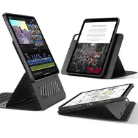 ESR Hoes Geschikt voor iPad Pro 13 (2024/2025) - Shift Book Case - Beschermhoes met Standaard - 9 Kijkhoeken - Sleep/Wake - Zwart