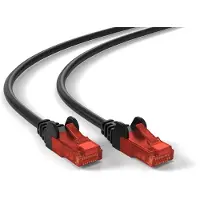 Pro CAT 6 Patch Cable, U/UTP, black 15 m