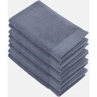 Walra Gastendoek - Soft Cotton - Set van 8 - Hotel Kwaliteit - 100% katoen - 550 g/m² - 30x50 cm - Indigo