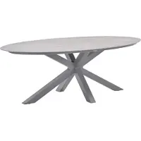 Garden Impressions Scotland tafel 230x115 cm taupe centostone napoli sand