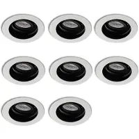 Lybardo - Inbouwspots - 8-pack - Spotjes Inbouw - Moreda - Kantelbaar