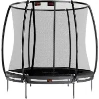 Avyna Trampoline Pro-Line Inground 08 + Royal Class Veiligheidsnet Grijs