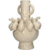HD Collection Vaas Konijntjes Aardewerk 22.5x22.5x35.3cm