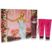 Paris Hilton 100 ml Eau De Parfum Spray + 90 ml Body Lotion + 90 ml Shower Gel + 10 ml Mini EDP Spray