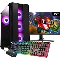 Screenon - Gaming Set - X105128 - V2 (GamePC.X105128 + 27 Inch Monitor + Toetsenbord + Muis)