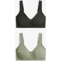 Bonprix Minimizer T-shirt bh zonder beugels met biologisch katoen (set van 2) maat 85