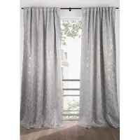 Bonprix Jacquard fleece gordijn met glans (1 stuk) H/B: 225/140 cm
