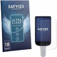 Savvies - Screenprotector voor Datalogic Joya Smart & Smart+ - Folie Beschermfolie transparant 18 Stuks