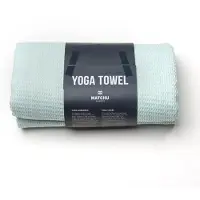 Matchu Sports Yoga handdoek harmonic green - Harmonic green - 183 cm - 61 cm - 1 cm - 80% polyester en 20% polyamide
