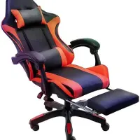 Generic Ergonomische Gaming Stoel - Verstelbare Computer Bureaustoel - Draaibare Werkstoel Met Rugleuning En Voetensteun - Comfortabele Gaming En Office Chair - Modern Design