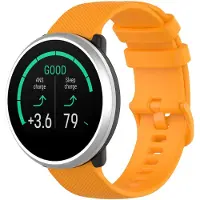 123Watches sport gesp band - oranje - - Geschikt voor Polar Ignite / Ignite 2 / Ignite 3 / Pacer / Unite / Overige smartwatches met 20mm bandje