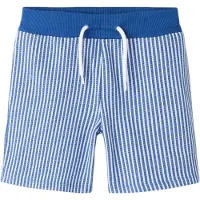 Name it Broek blauw / wit