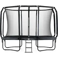 BLITS Urban trampoline - 305 x 214 cm - Zwart
