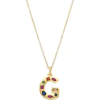 Luxenter Ketting 'Alphabet' gemengde kleuren