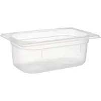 Multi 82130 GN bak 1/4 - 2,5 liter - polypropyleen - transparant - 100 mm diep