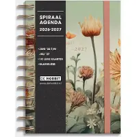 De Hobbit Ringband Agenda 2026-2027 Medium Veldbloemen