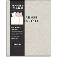 De Hobbit Luxe Weekplanner 2026-2027 A5+ Linnen