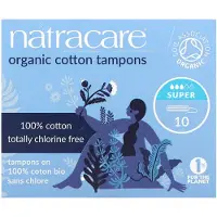 Natracare Tampons Katoen Super 10 stuks