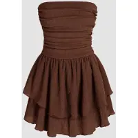 Hiccups for Kids Mouwloze Rimpel Mini Jurk