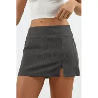 Hiccups for Kids Gestreepte Mini Skorts met Sleufdetail