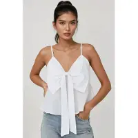 Hiccups for Kids V-hals Zachte Blouse met Strikdetail