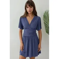 Hiccups for Kids V-hals Korte Mouwen Mini Jurk