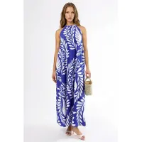 Hiccups for Kids Gepubliceerd Halter Nek Maxi Jurk