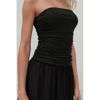 Hiccups for Kids Strapless Maxi Jurk Details