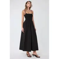 Hiccups for Kids Vierkante Kraag A-Form Maxi Jurk