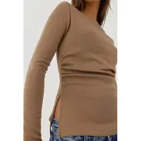 Hiccups for Kids Gerimpeld Langemouwen Top