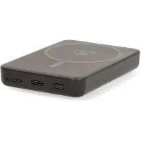 Nedis powerbank | draadloos laden + USB-C PD 20W | Qi + MagSafe | 5.000 mAh