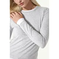 Hiccups for Kids Gestructureerde Crew Neck Langsleeve Slim Fit Top