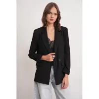 MixRay Langemouwen Geknoopte Blazer