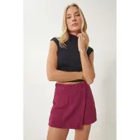 Happiness İstanbul Hoge Taille Mini Gepaneerde Rok