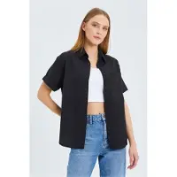 MixRay Korte Mouw Shirt met Zakken