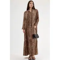 Hiccups for Kids Comfort Fit Luipaardprint Maxi Jurk