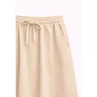 MixRay Hoge Taille Poplin Rok met Touwtje Detail