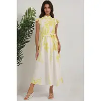 Hiccups for Kids Floral Tippet Maxi Jurk
