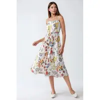 Hiccups for Kids Geprinte Midi-jurk