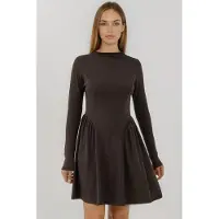 Hiccups for Kids Zachte Textuur Bootnek Mini Jurk