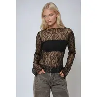 Hiccups for Kids Ronde Hals Kant Blouse