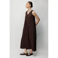 MixRay V-hals Maxi Jurk