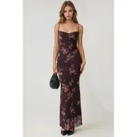 Hiccups for Kids Geprinte Bodycon Maxi Tulle Jurk
