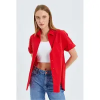 MixRay Korte Mouwen Shirt met Zakken