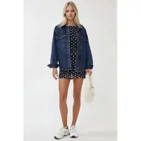 Hiccups for Kids Gestreepte Mini Bodycon Jurk met Boothals