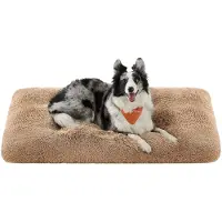 Feandrea - Hondenmand - Hondenbed met Zachte Vulling - Pluche Hondemat - Wasbaar en Multifunctioneel