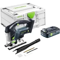 Festool CARVEX PSBC 420 HPC 4,0 EBI-Plus accu-pendeldecoupeerzaag 18 V ( 576532 ) 120 mm borstelloos + 1x accu 4,0 Ah + lader + systainer