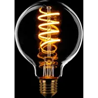 Expo ETH Led Spiraal Globe 80mm E27 6W 3 stappen dimtone 2200k - 2700k helder 550L memory