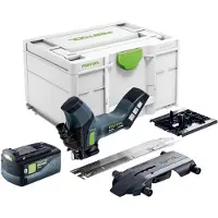 Festool ISC 240 EB-Basic accu-isolatiezaag 18 V 240 mm + 1x accu 5.0 Ah + Systainer - zonder oplader